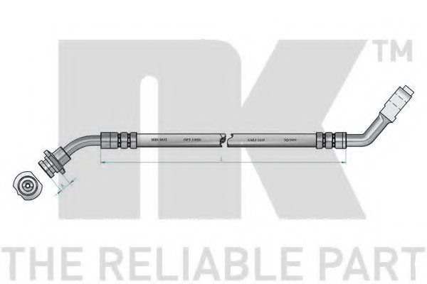 NK 852281 Brake Hose